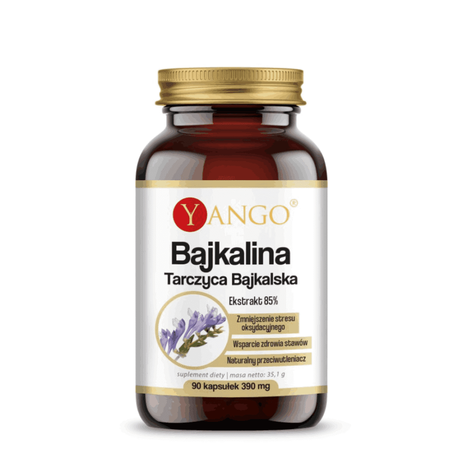 Bajkalina - Tarczyca Bajkalska - stawy - Yango - 90 kapsułek