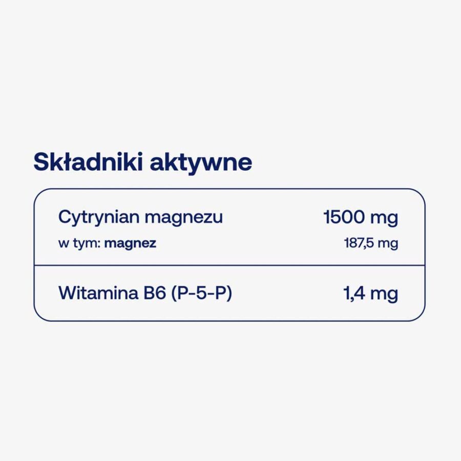 Bicaps Mag B6 - cytrynian magnezu - Formeds - 60 kapsułek