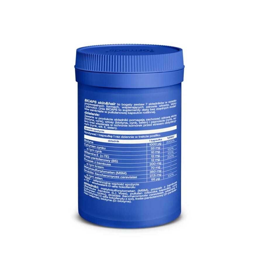 Bicaps Skin&Hair - Formeds - 60 kapsułek