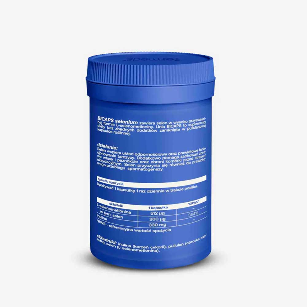 Bicaps Selenium - L-selenometionina - Formeds - 60 kapsułek