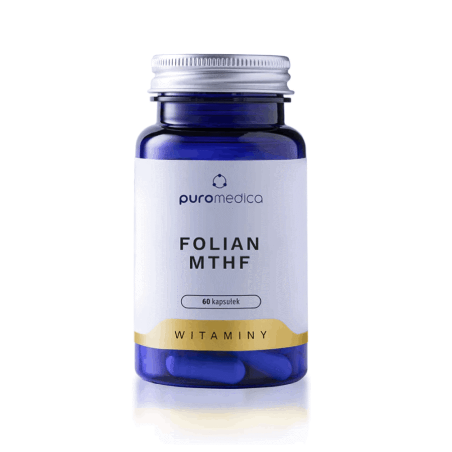 Folian 5-MTHF - Puromedica - 60 kapsułek