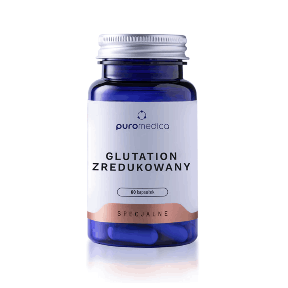 Glutation zredukowany - Puromedica - 60 kapsułek