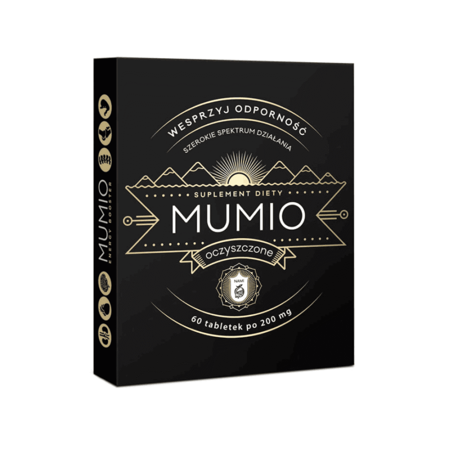 Mumio oczyszczone Nami tabletki - 60 szt.