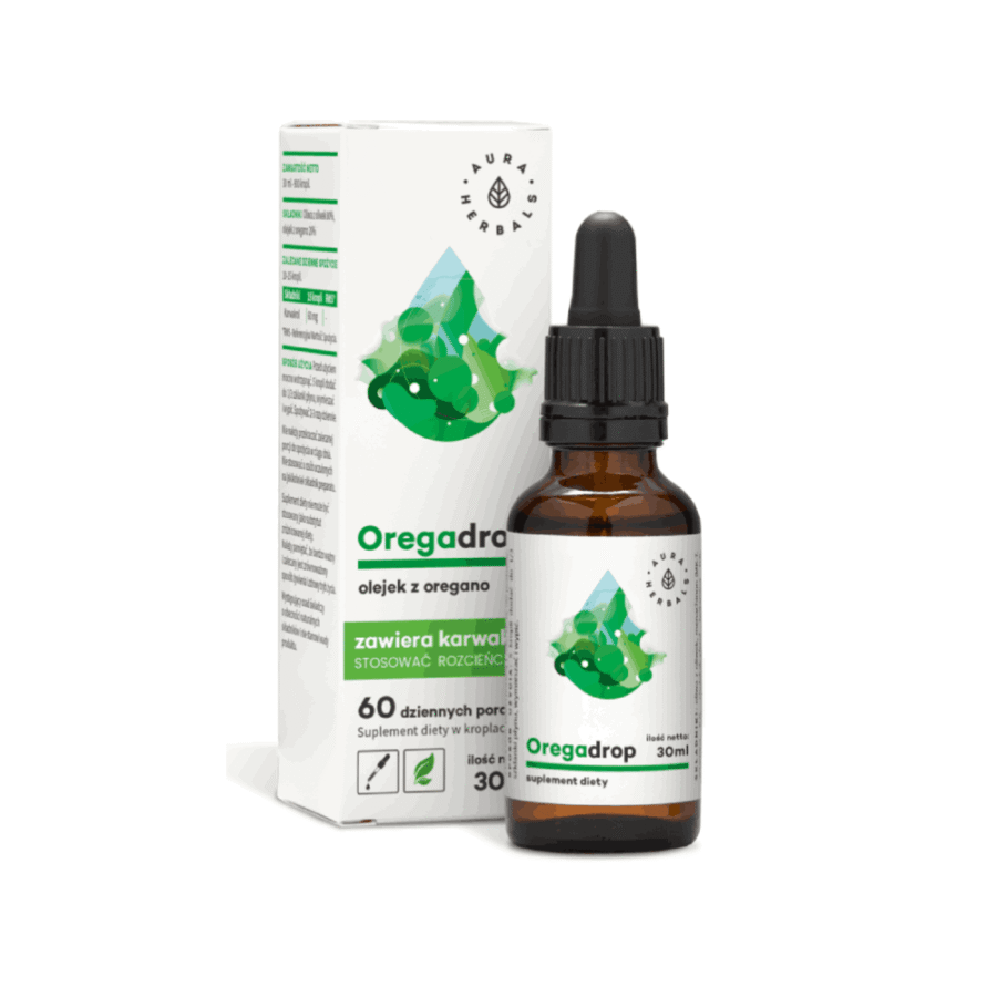 Oregadrop - Olejek z Oregano - Aura Herbals - 30 ml