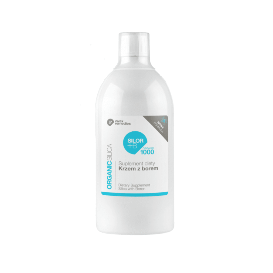 Silor + B Organic krzem z borem - Invex Remedies - 1000 ml