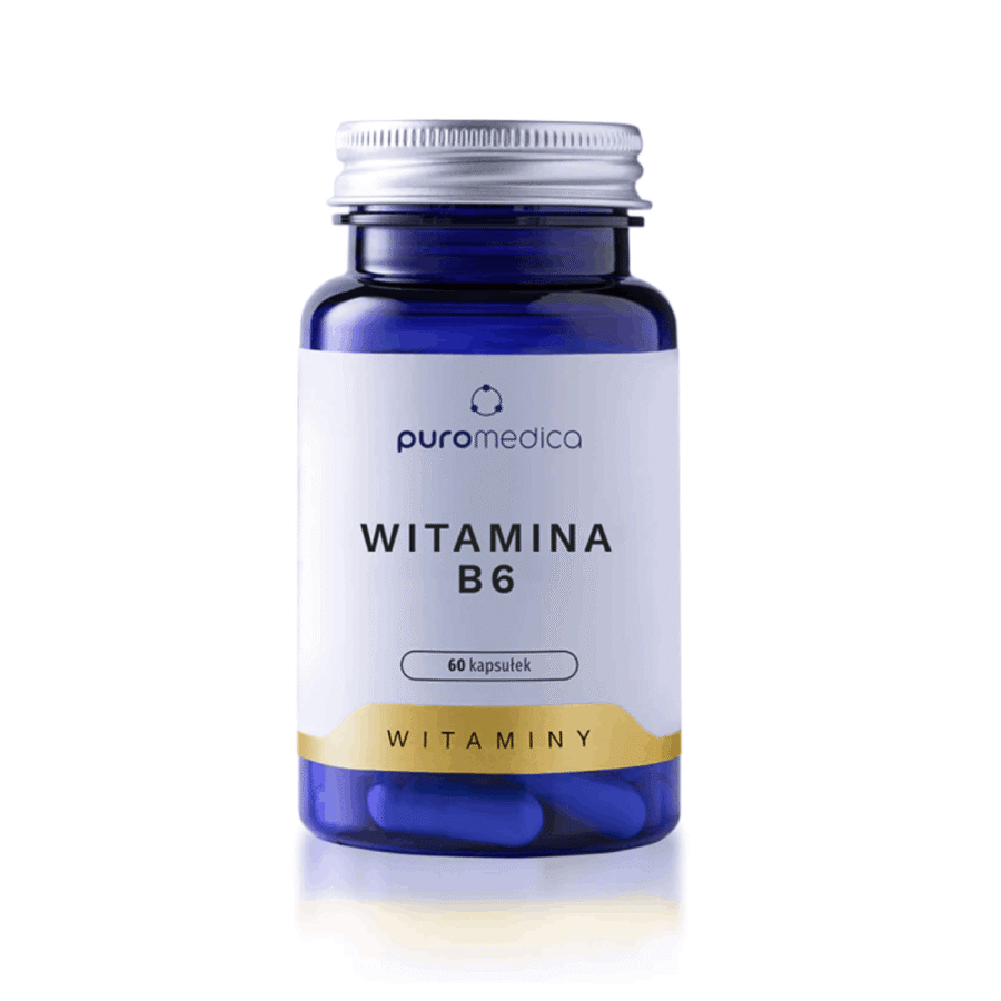 Witamina B6 - Puromedica - 60 kapsułek