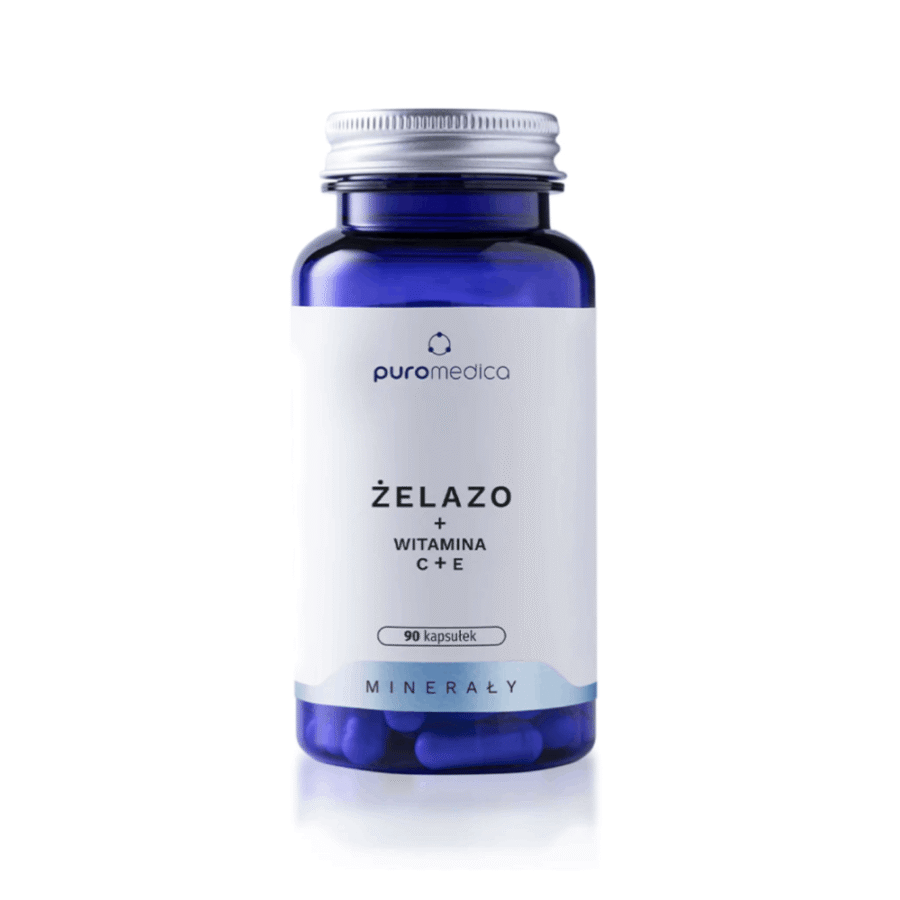 Żelazo - Puromedica - 90 kapsułek