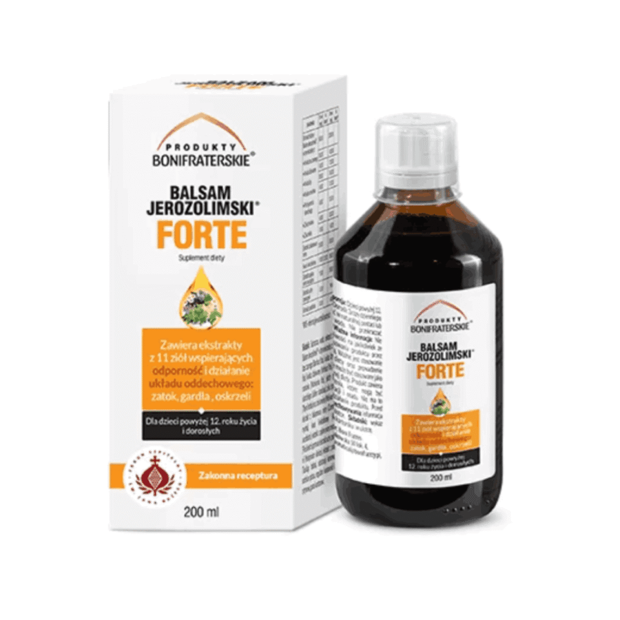 Balsam Jerozolimski Forte - Produkty Bonifaterskie - 200 ml