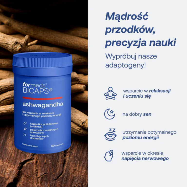 Bicaps Ashwagandha - Formeds - 60 kapsułek