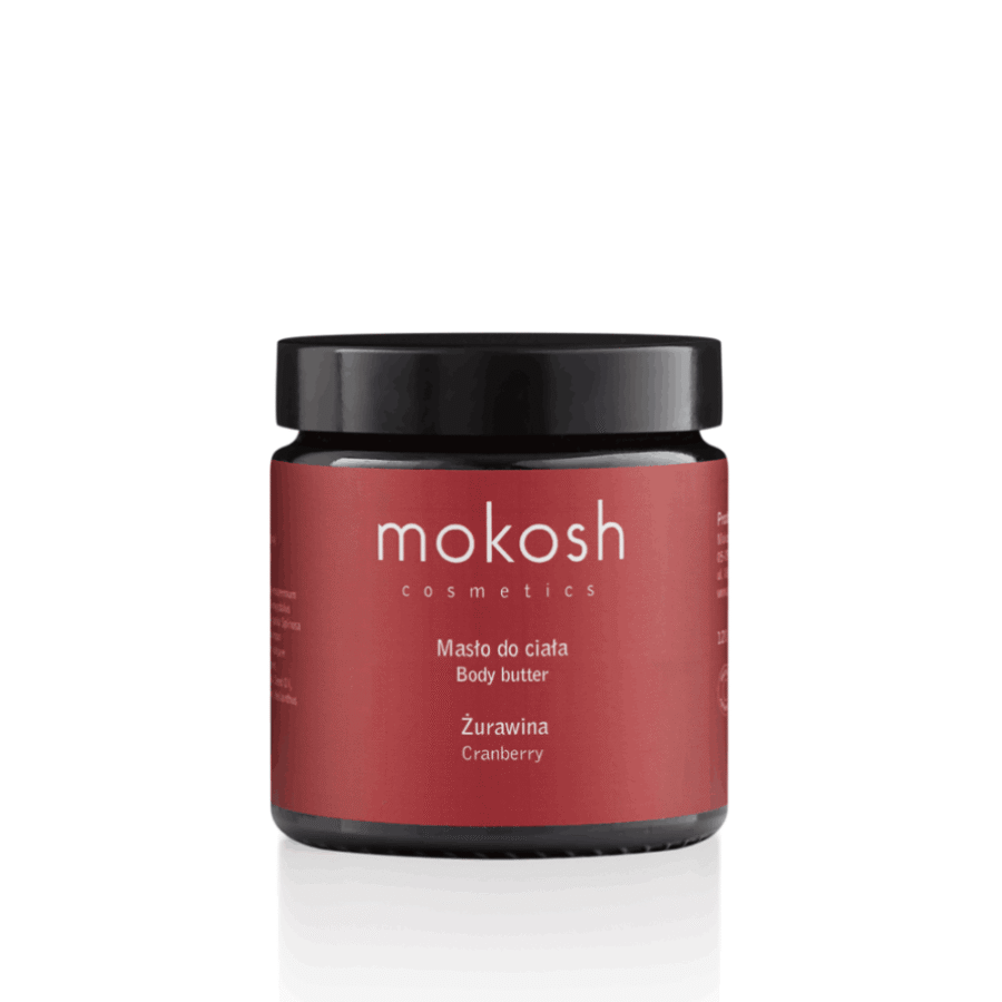 Masło do ciała żurawina - Mokosh - 120 ml