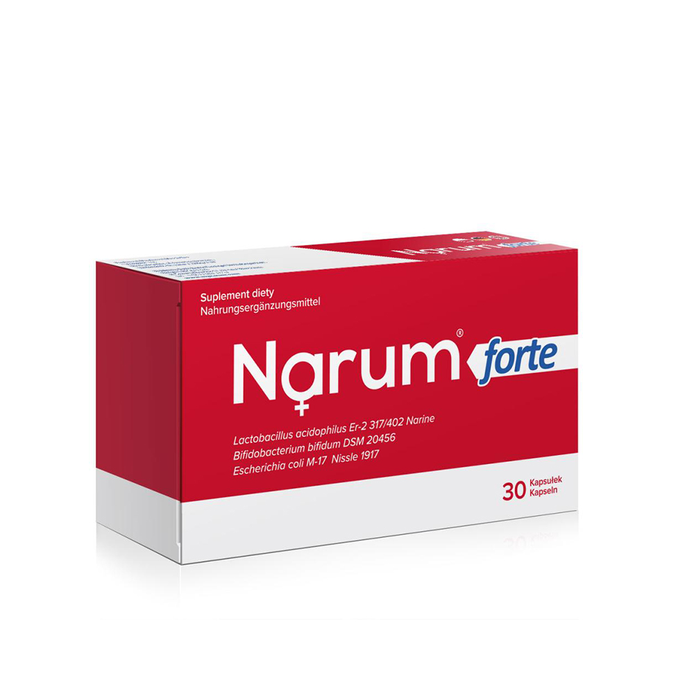 Narum forte 100 mg - szczelne jelita - 30 kapsułek