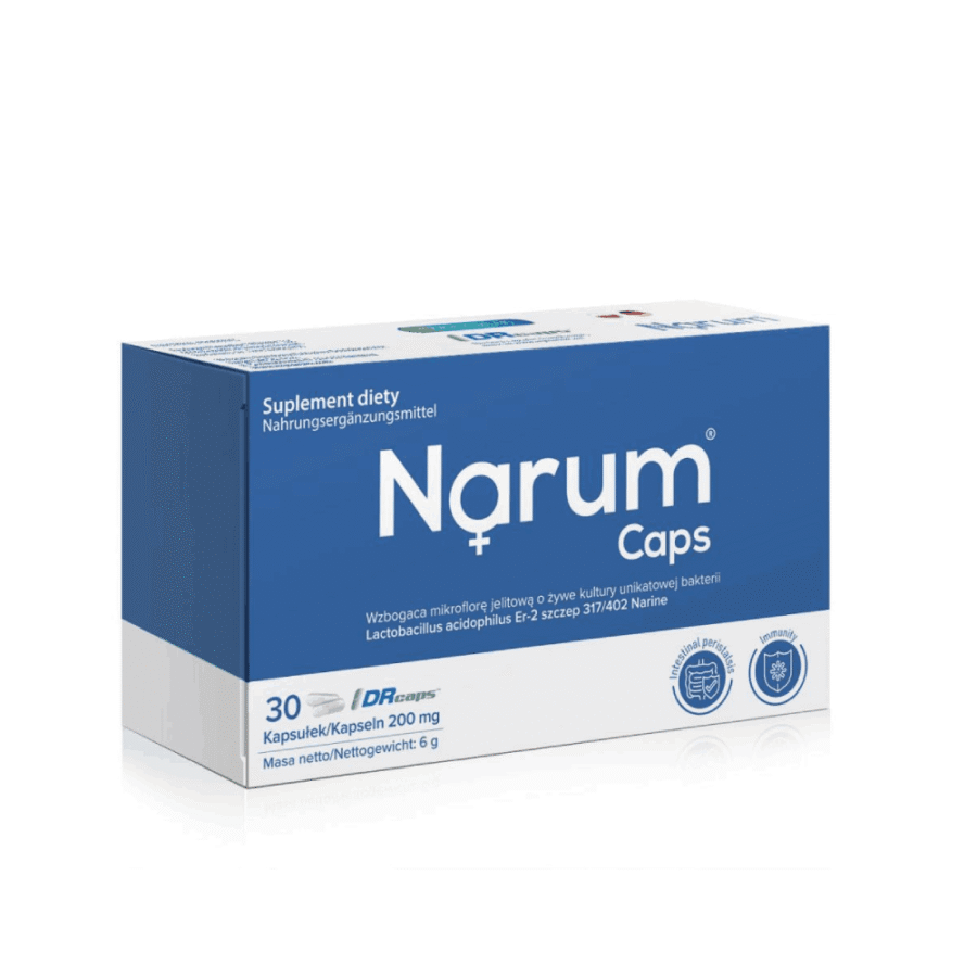 Probiotyk Narum Caps 200 mg - 30 kapsułek