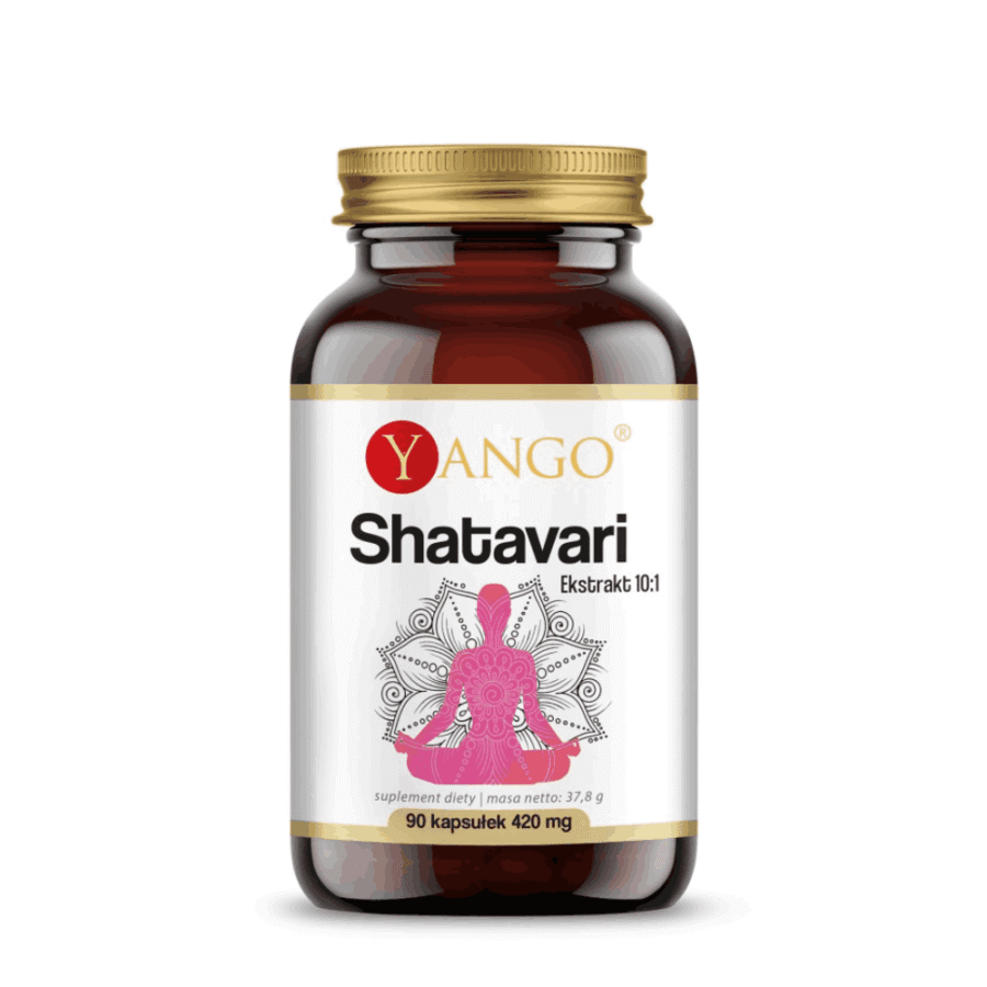 Shatavari - równowaga hormonalna - Yango - 90 kapsułek