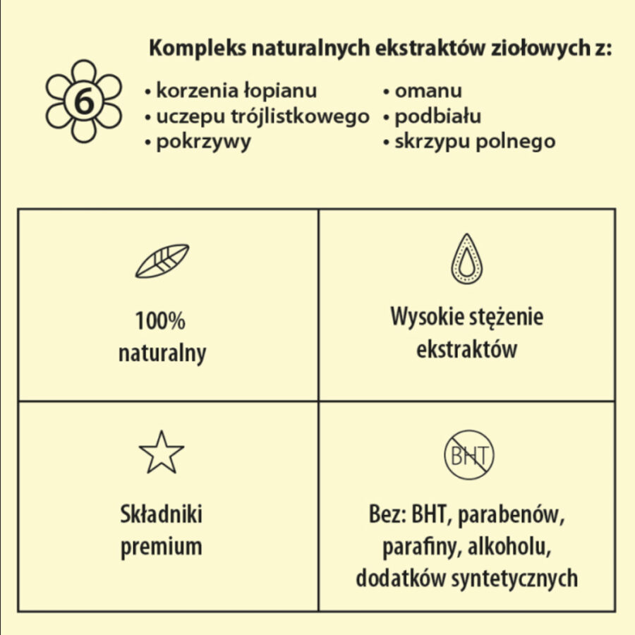 Olej z korzenia łopianu z ziołami - Nami - 100 ml