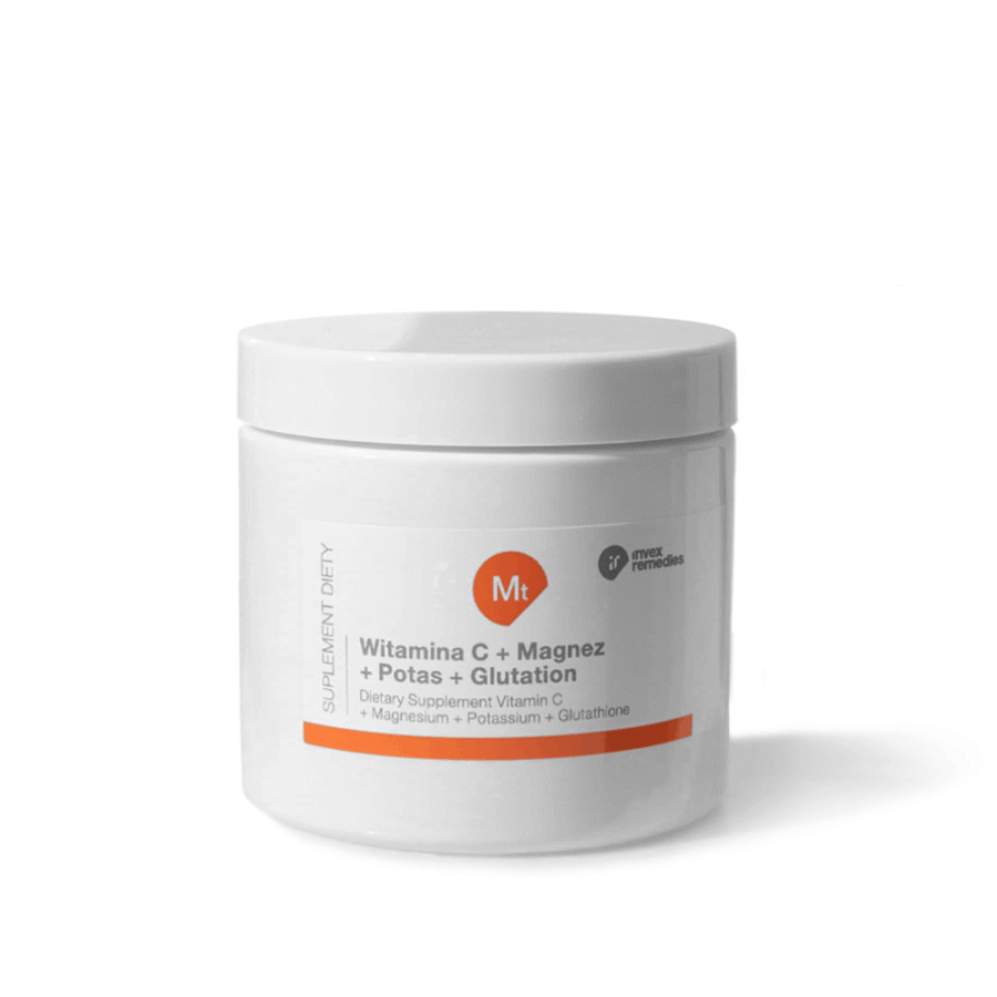 Mt Witamina C+ Magnez+ Potas+ Glutation - Invex Remedies - 150 g