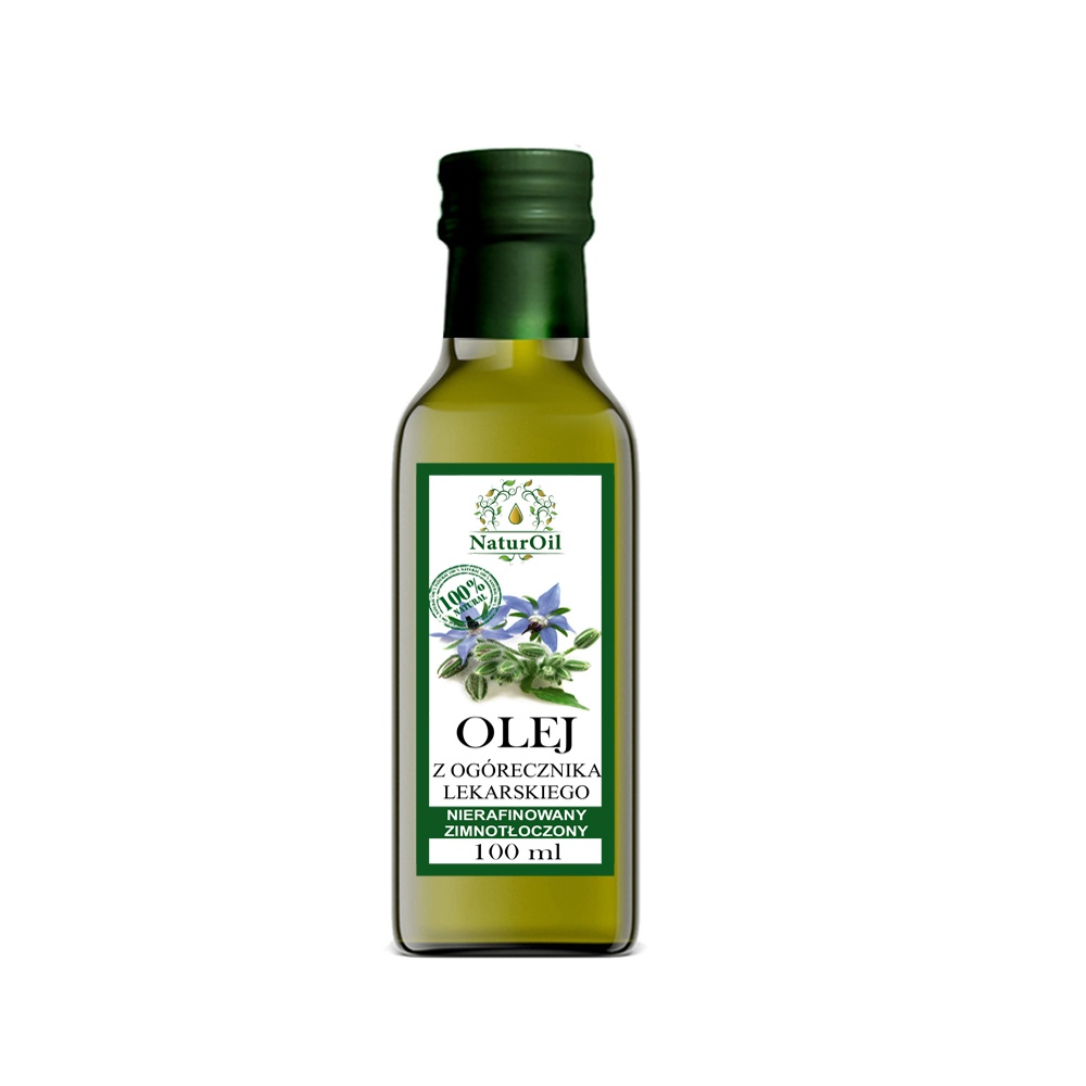 Olej z ogórecznika lekarskiego - Naturini - 100 ml