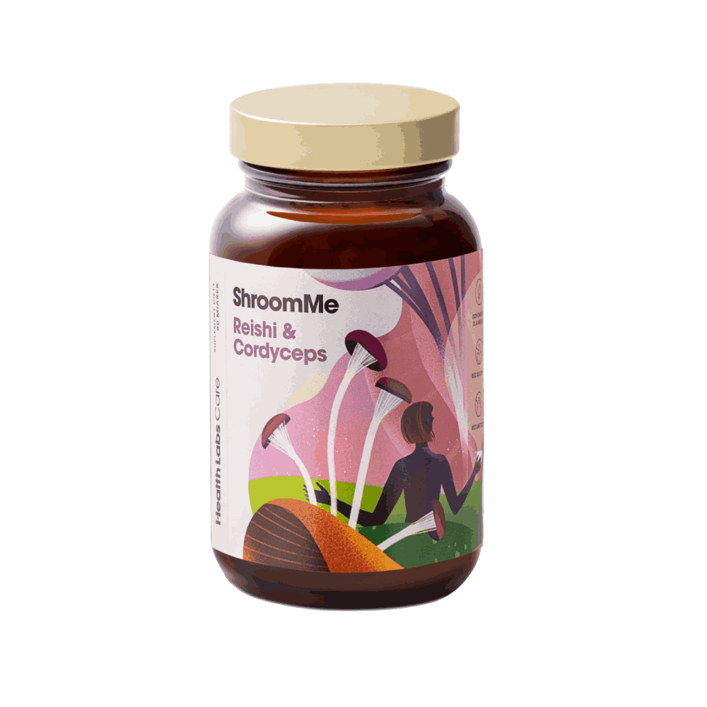 ShroomMe Reishi i Cordyceps - Health Labs Care - 90 miarek