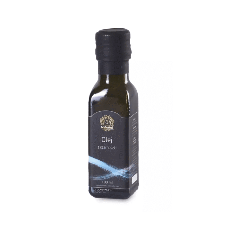 Olej z nasion czarnuszki tłoczony na zimno - Naturini - 100 ml