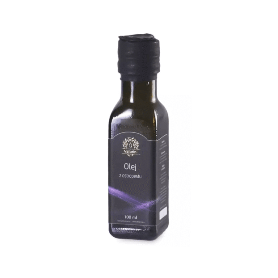 Olej z nasion ostropestu tłoczony na zimno - Naturini - 100 ml