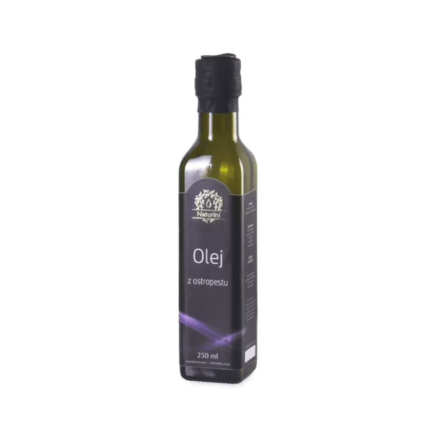 Olej z nasion ostropestu tłoczony na zimno - Naturini - 250 ml