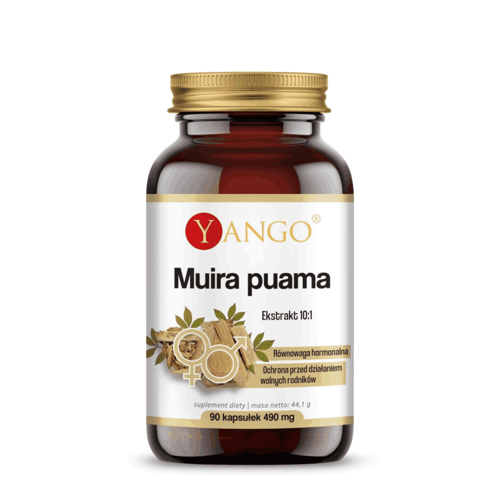 Muira puama 400 mg - Yango - 90 kapsułek