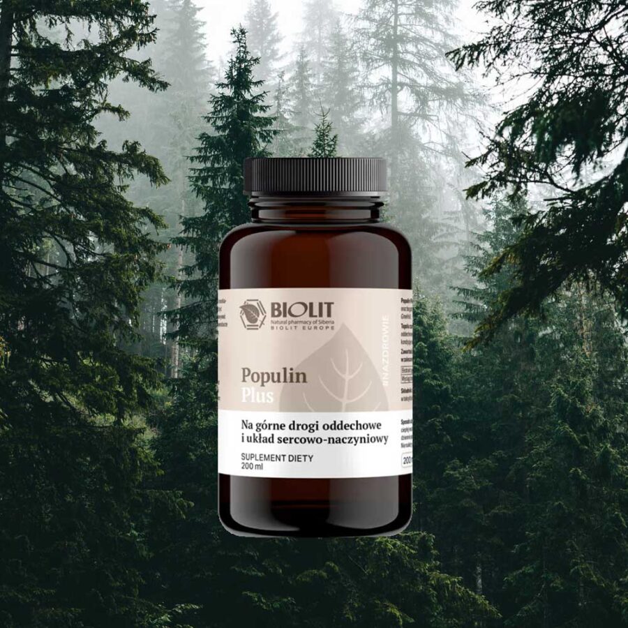 Populin Plus Biolit płyn - ekstrakt z topoli czarnej - 200 ml