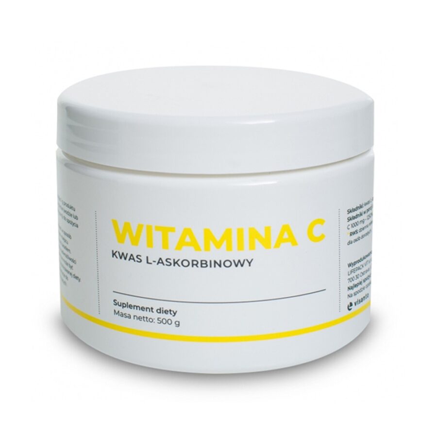 Witamina C - Kwas L-askorbinowy - Visanto - 500 g
