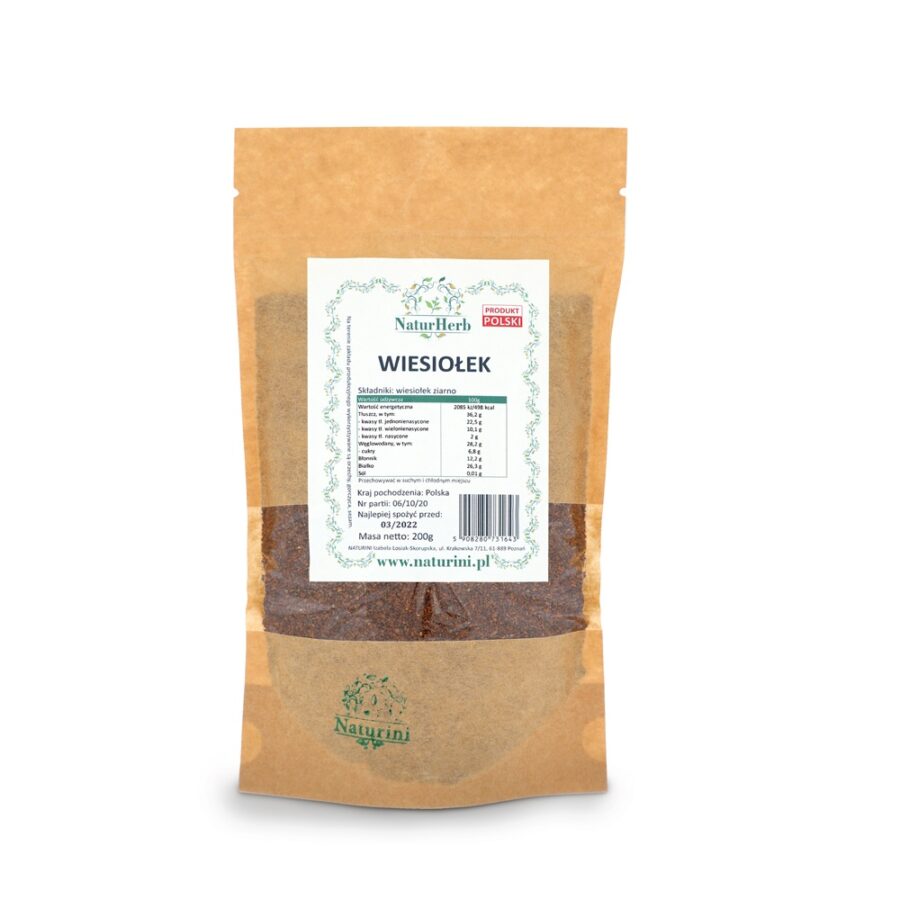 Nasiona wiesiołka - Naturini - 200 g