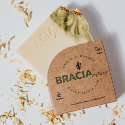 Ciepła letnia noc mydło w kostce - Bracia Mydlarze - 110/120 g