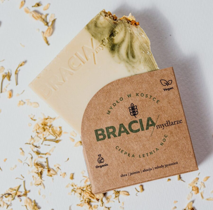 Ciepła letnia noc mydło w kostce - Bracia Mydlarze - 110/120 g