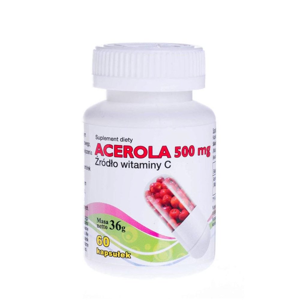 Acerola 500 mg - Gorvita - 60 kapsułek