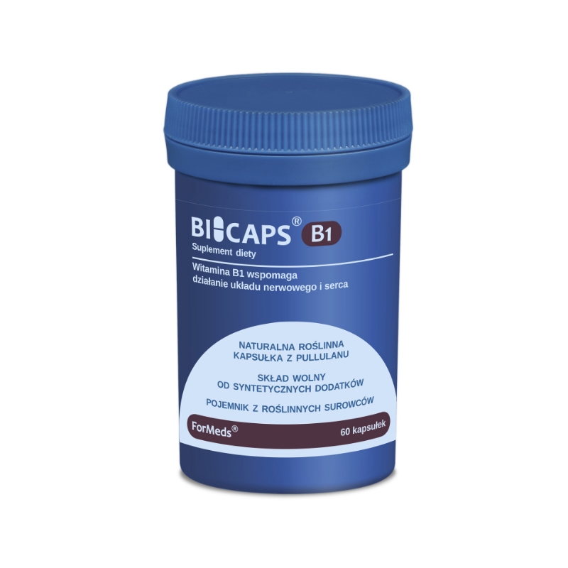 Bicaps witamina B1 - ForMeds - 60 kapsułek