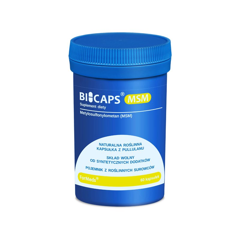 Bicaps MSM - 700 mg - Formeds - 60 kapsułek
