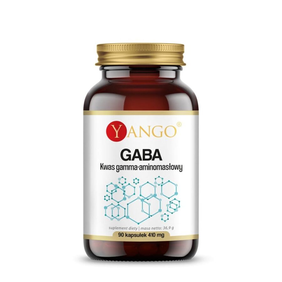GABA - kwas gamma-aminomasłowy - Yango - 90 kapsułek