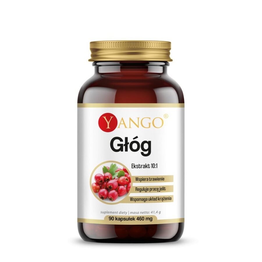 Głóg ekstrakt Yango - 90 kapsułek