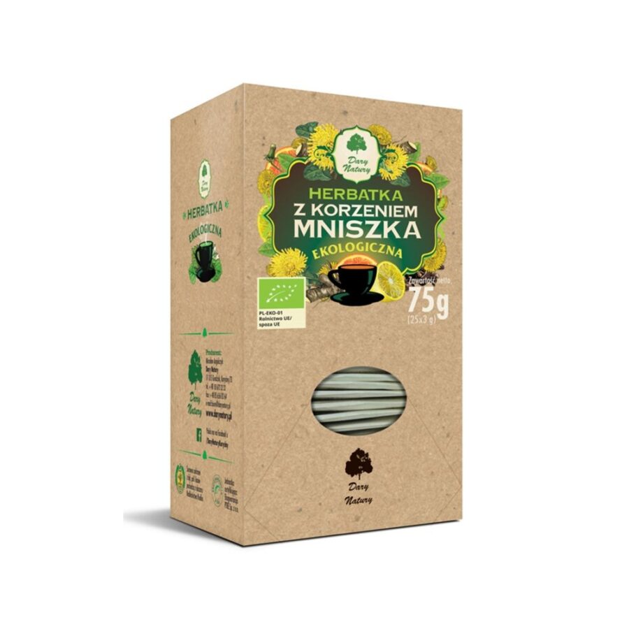 Herbatka z korzeniem mniszka - Dary Natury - 25 saszetek