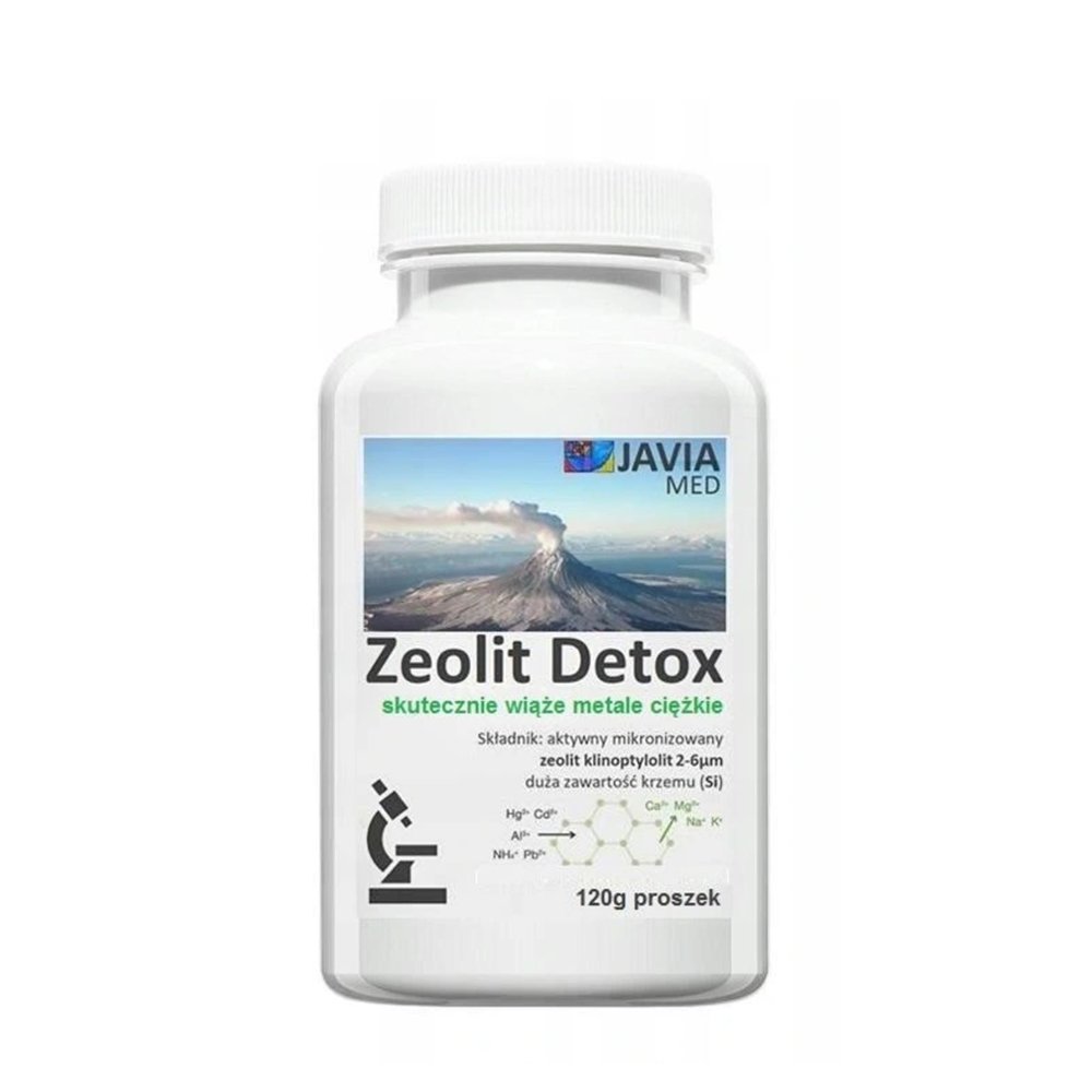 Zeolit Detox - aktywny klinoptylolit - Ormus - 120 g