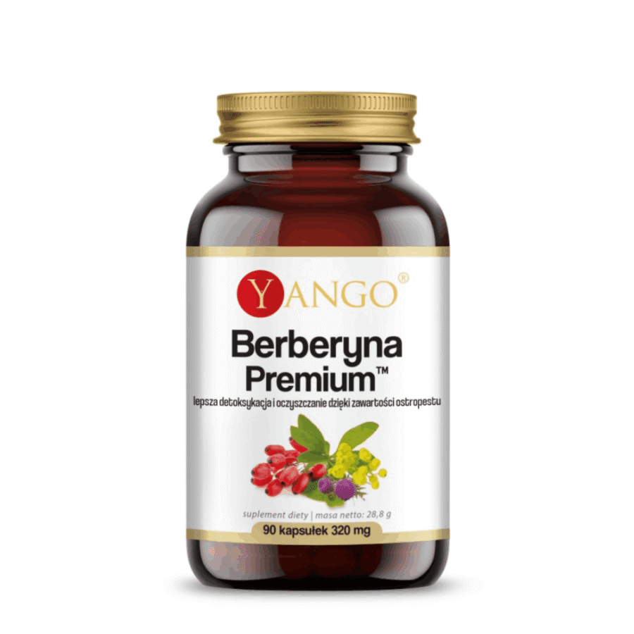 Berberyna Premium - Yango - 90 kapsułek