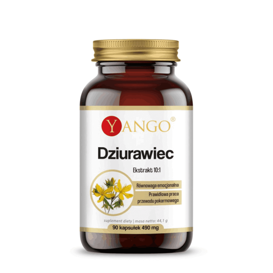 Dziurawiec - 400 mg - Yango - 90 kapsułek