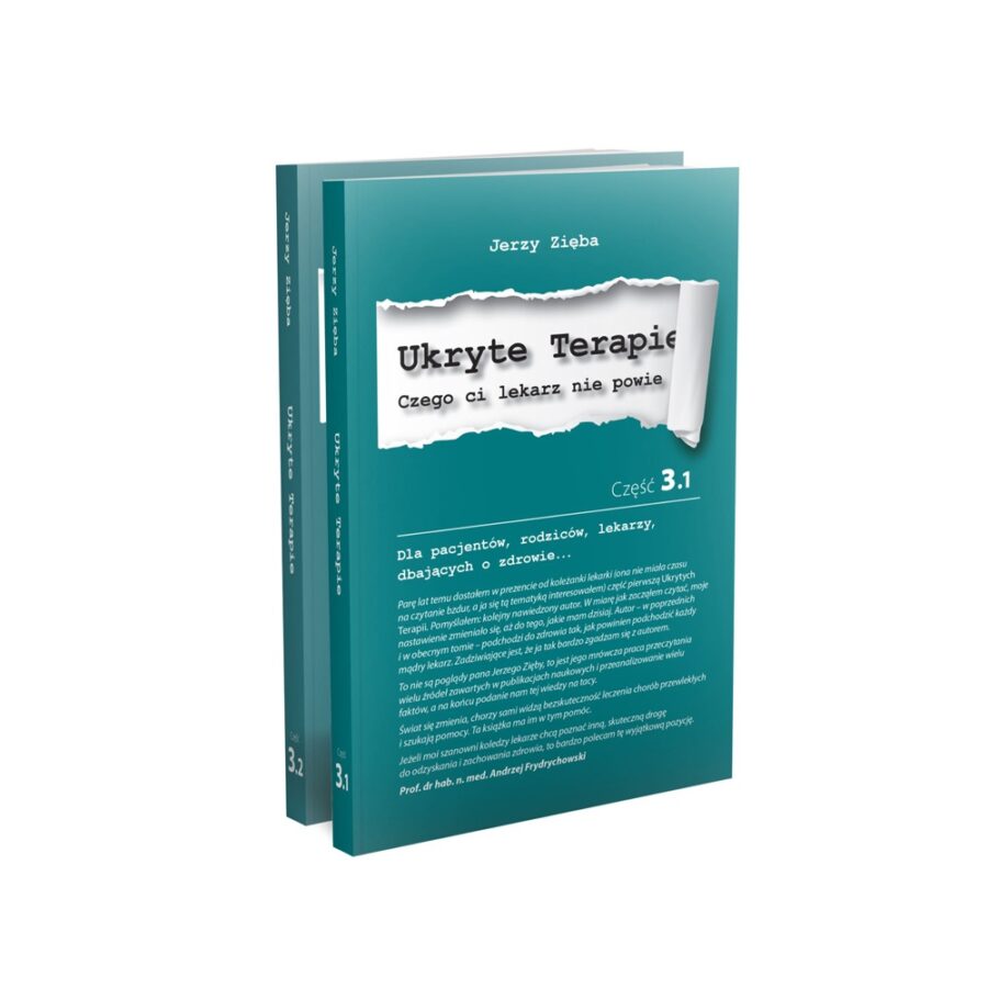 Ukryte Terapie - książka - Część 3 Tom 1 i 2