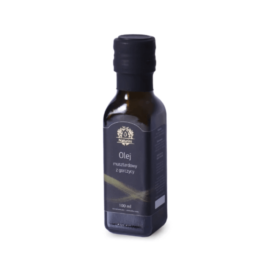 Olej musztardowy z gorczycy - Naturini - 100 ml