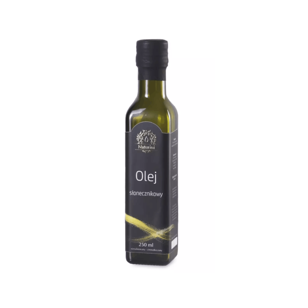 Olej słonecznikowy - Naturini - 250 ml