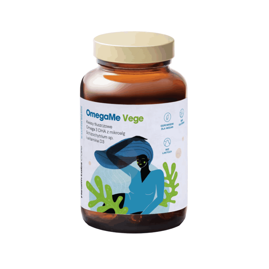 OmegaMe Vege - DHA 510 mg - Health Labs Care - 60 kapsułek
