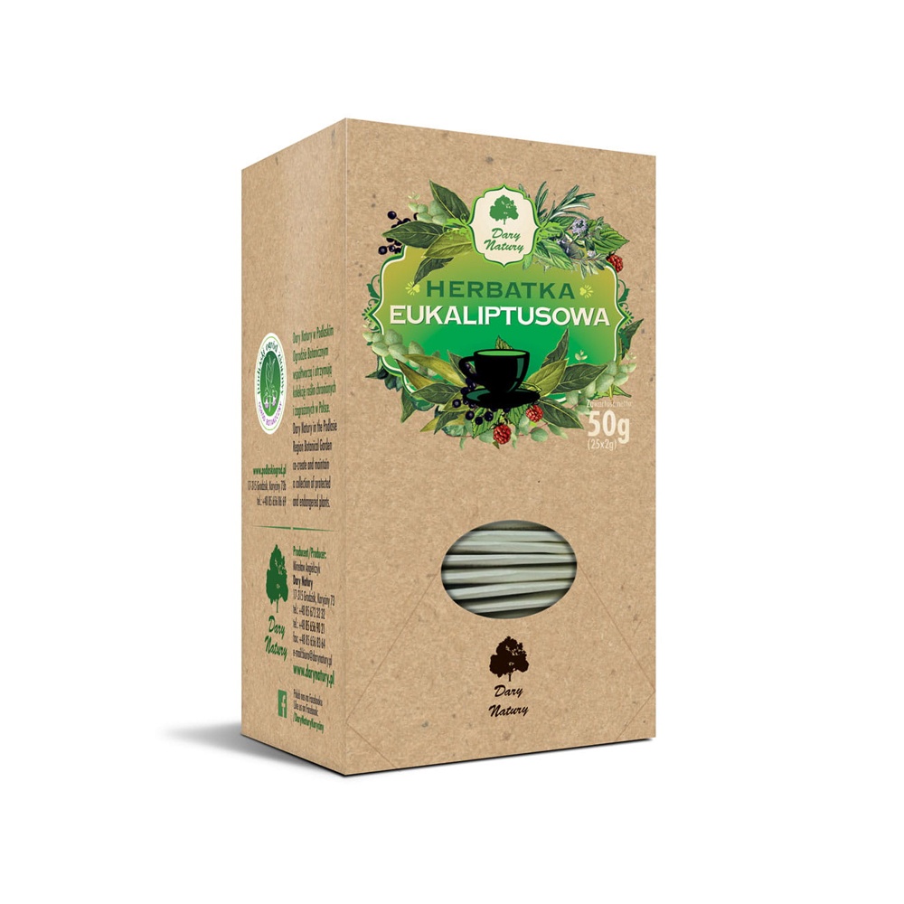 Herbatka Eukaliptusowa - Dary Natury - 25x2g