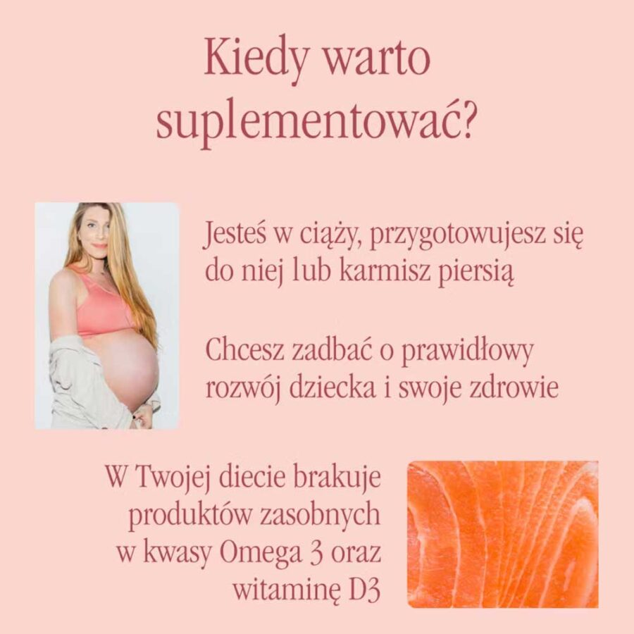 OmegaMe Prenatal - DHA i EPA z ryb - Health Labs Care - 60 kapsułek