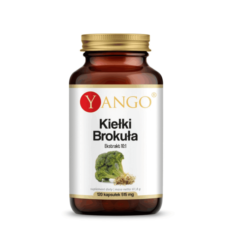 Kiełki brokuła - ekstrakt 10:1 - Yango - 90 kapsułek