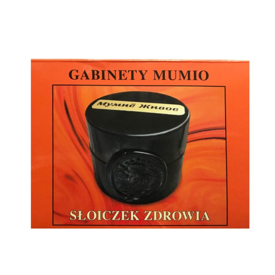 Mumio żywe pierwotne 35g + kompendium wiedzy - Gabinety mumio