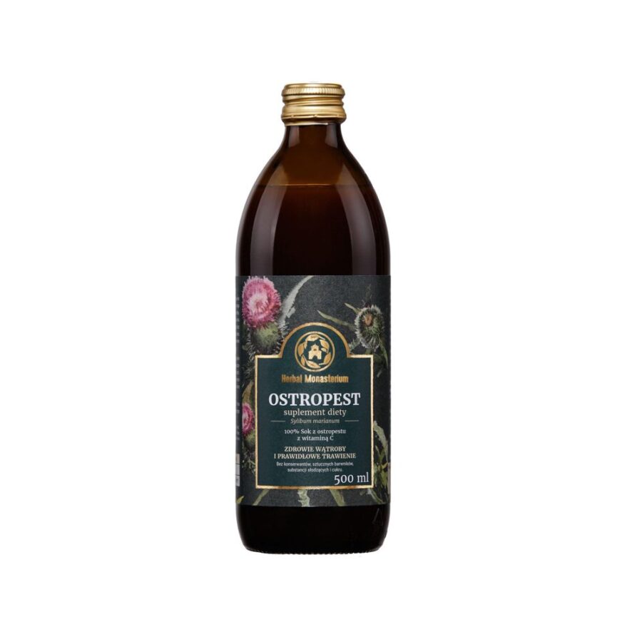 Ostropest sok - Herbal Monasterium - 500 ml