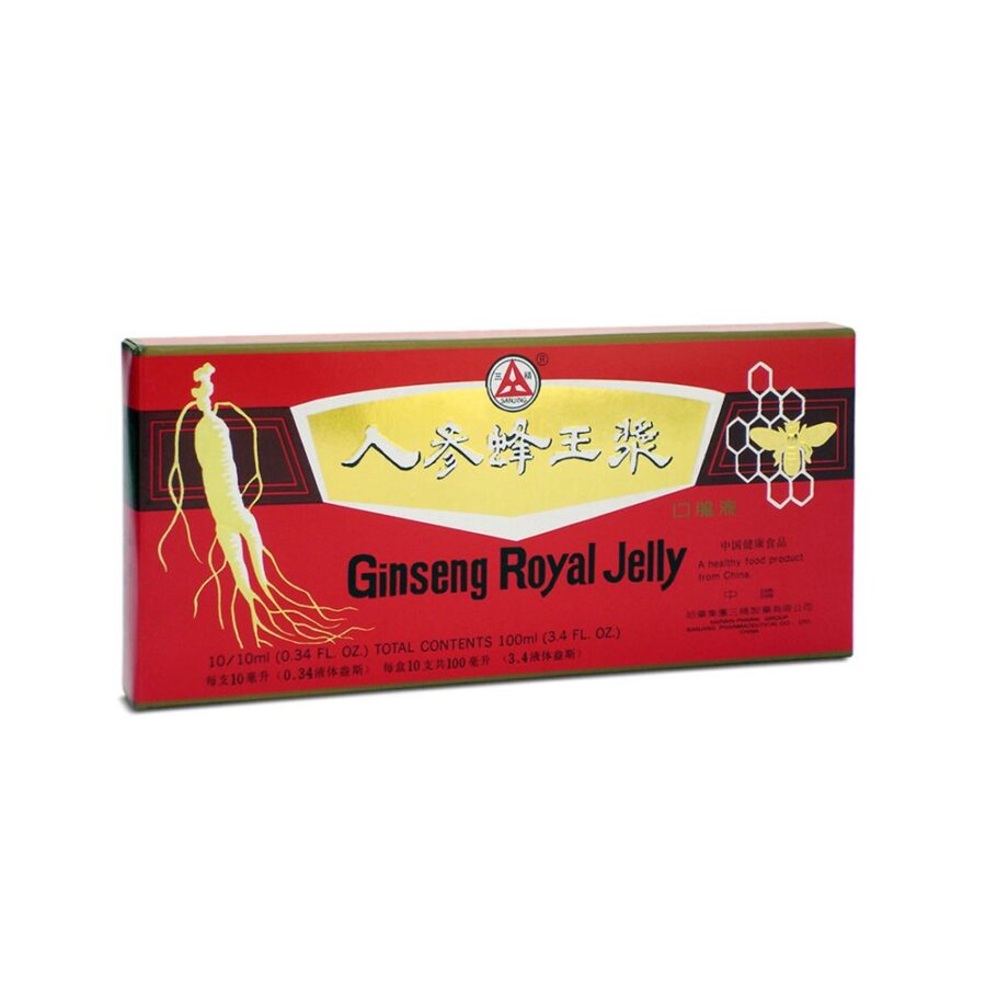 Ginseng Royal Jelly Meridian - żeń-szeń i mleczko pszczele - 10 ml x 10 ampułek