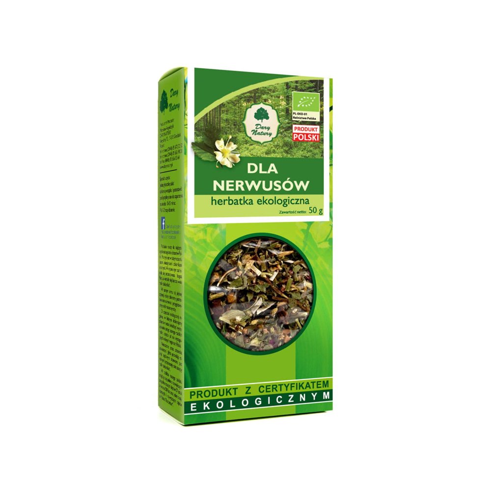 Herbatka dla Nerwusów EKO - Dary Natury - 50 g